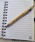 Preview: Premium Bambus-Notizbuch mit Lasergravur & Stift 18 x 14cm